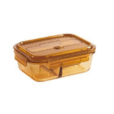 LocknLock 1000ml Glass Lunch Box with 3 Compartment Corporate Gifts Singapore