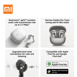 Xiaomi Buds 6 Earpiece features Qualcomm aptX Lossless audio and dual noise cancellation, suitable for corporate gifts.