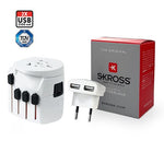 SKROSS Travel Adaptor PRO + USB | AbrandZ Corporate Gifts