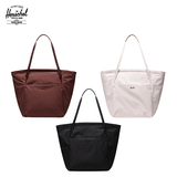 Herschel Joana Foldable Tote Bag in brown, white, and black, perfect for corporate gifts and eco-friendly use.