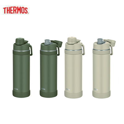 Thermos FJU-1000 Sports Bottle with Carry Loop in four stylish colors for hydration on the go.