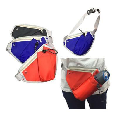 Triangular Waist Pouch with Bottle Compartment Executive Corporate Gifts Singapore