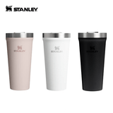 STANLEY The 20oz Everyday Tumbler in pink, white, and black, perfect as a Corporate Gift.