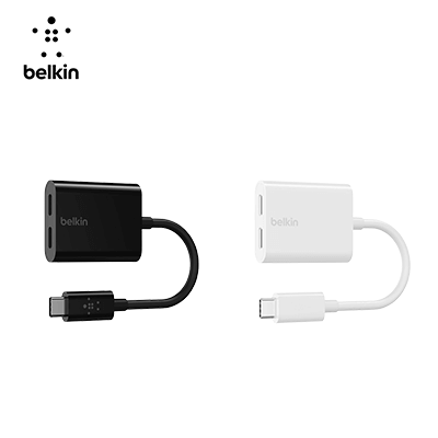 Belkin F7U081 RockStar USB-C Audio + Charge Adapter