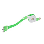 3 in 1 Retractable Cable with Type C | AbrandZ Corporate Gifts