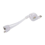 3 in 1 Retractable Cable with Type C | AbrandZ Corporate Gifts