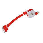 3 in 1 Retractable Cable with Type C | AbrandZ Corporate Gifts