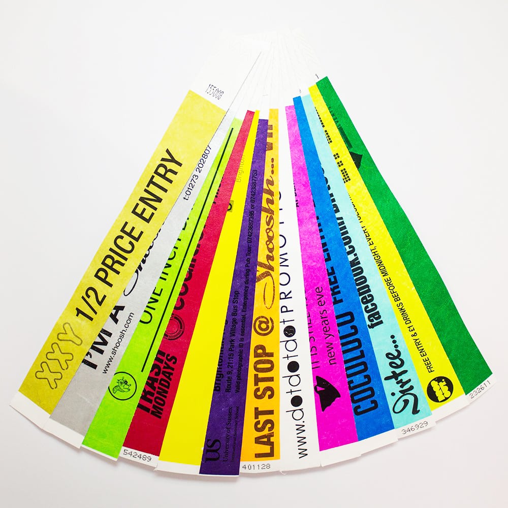 Tyvek Paper Wristband Executive Corporate Gifts Singapore