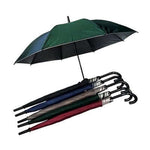 24" Regular Auto Open Straight Umbrella with UV Coated