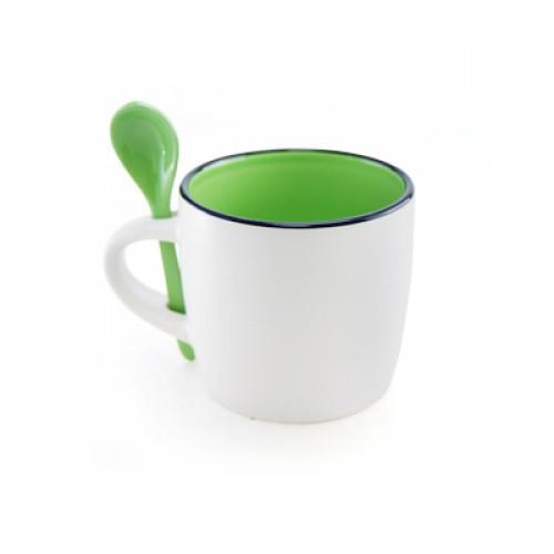 Victoria Ceramic Mug with Spoon Executive Corporate Gifts Singapore