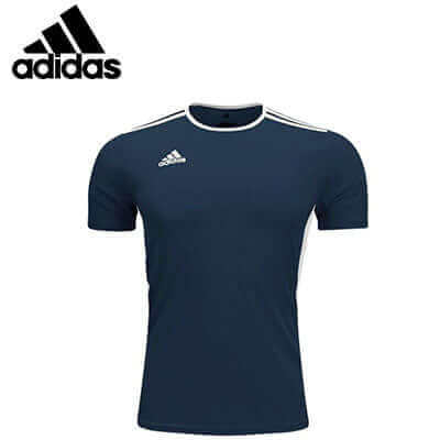 adidas Training Tee in navy blue, perfect for active lifestyles and executive corporate gifts.