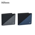 Nifteen London Billfold Wallet With Coin Purse (Diagonal)