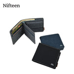 Nifteen London Billfold Wallet W/ Coin Purse And Card Flap