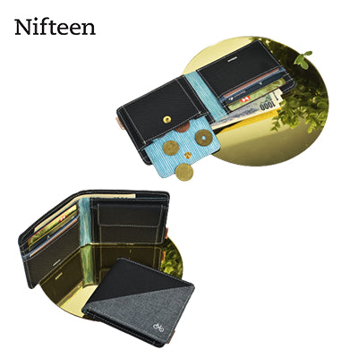 Nifteen London Billfold Wallet With Coin Purse (Diagonal) Executive Corporate Gifts Singapore