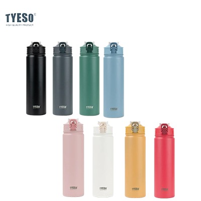 TYESO Wander Stainless Steel Sports Bottle With Straw 25oz Executive Corporate Gifts Singapore