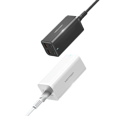 Vention 4-Port USB GaN Charger Executive Corporate Gifts Singapore