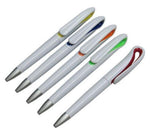 White Barrel Ballpen | AbrandZ.com