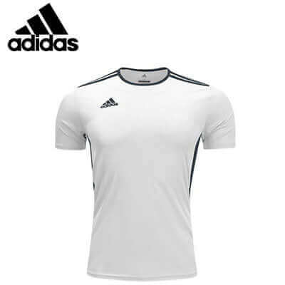 adidas Training Tee in sleek white design, perfect for corporate gifts and active lifestyle.