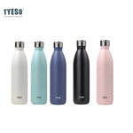 TYESO Classic Cola Shaped Sports Bottle 34oz