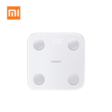 Xiaomi Body Composition Scale S400 displayed on a white background, showing weight measurement.