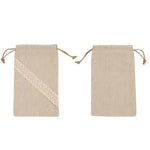 Jute Laced Drawstring Pouch | Executive Door Gifts