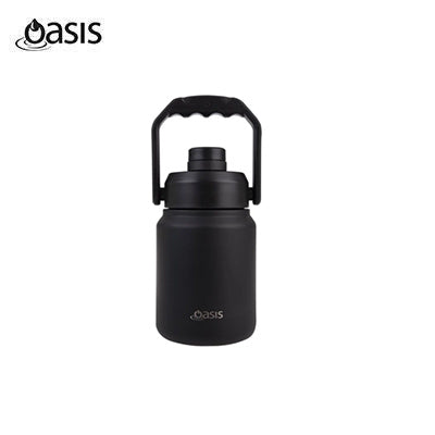 Oasis Stainless Steel Insulated Thermal Mini Jug with Carry Handle 1.2L