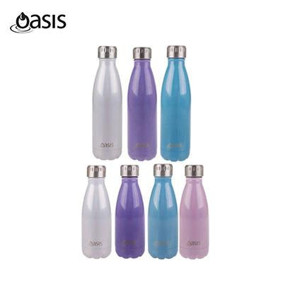 Oasis Lustre S/S Double Wall Insulated Drink Bottle | Executive Door Gifts