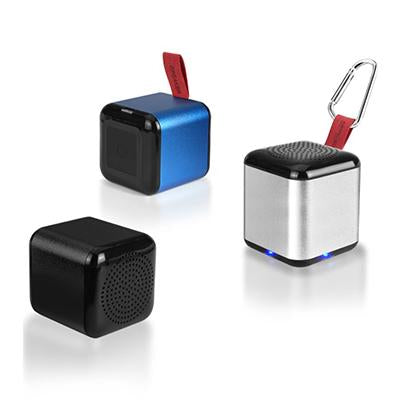 Mini Cube Metallic Bluetooth Speaker