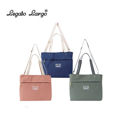 Legato Largo Washable Nylon 2 Way Tote Bag