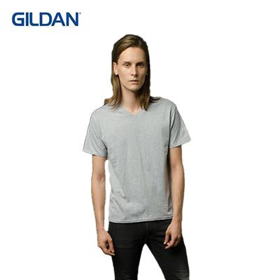 Gildan Cotton Adult V-Neck T-Shirt | Executive Door Gifts