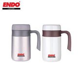 ENDO 400ML Double Stainless Steel Mug With Fine Porcelain Interior | Executive Door Gifts