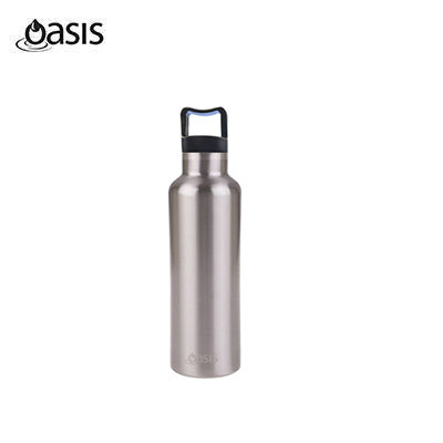 Oasis Stainless Steel Insulated Water Bottle with Handle 500ML