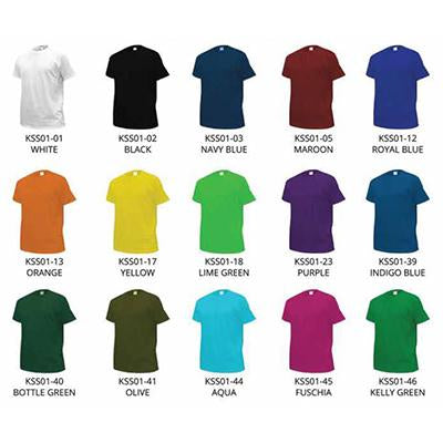 Short Sleeve T-Shirt with Matching Collar (Kids) | Executive Door Gifts