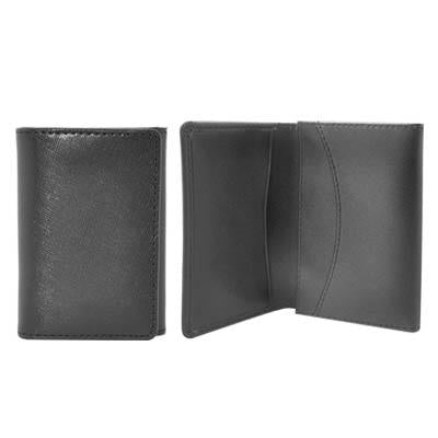 Linear Leather Card Holder | Executive Door Gifts