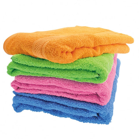 400g Cotton Bath Towel with Solid Colours