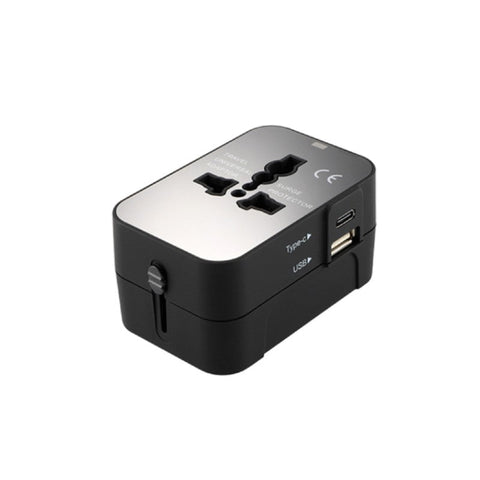 Travel Adaptor with1 Type C and 1 USB Port