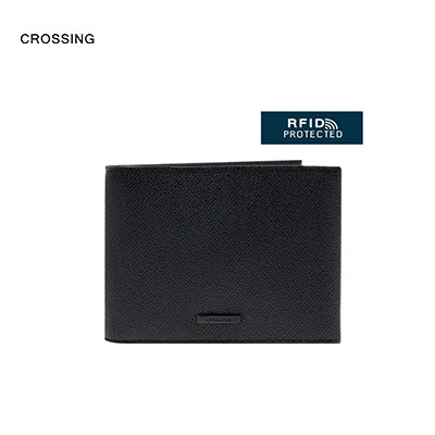 Crossing Elite Slim Leather Wallet [8 Card Slots] RFID