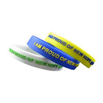 Custom Embossed Printed Silicone Wristband | Executive Door Gifts
