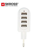 SKROSS 4 Port USB Charger - EURO | Executive Door Gifts