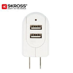 SKROSS 2 Port USB Charger - US and Japan | Executive Door Gifts