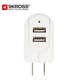 SKROSS 2 Port USB Charger - US and Japan | Executive Door Gifts