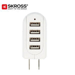 SKROSS 4 Port USB Charger - US and Japan | Executive Door Gifts