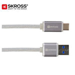 SKROSS USB Type-C Cable – Steel Line | Executive Door Gifts