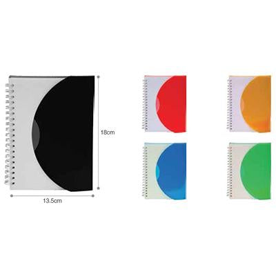 A5 Size Plastic Cover Notebook | Executive Door Gifts
