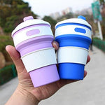 Foldable Telescopic Silicone Cup | Executive Door Gifts