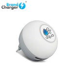 BrandCharger Glow2 Wall Plug USB Charger with Night light | Executive Door Gifts