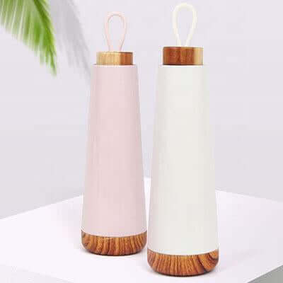 17oz Insulated Bottle with Wooden Lid | Executive Door Gifts