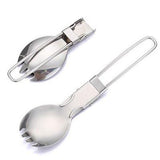 Foldable Stainless Steel Spork Travelling Cutlery | Executive Door Gifts