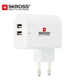 SKROSS 2 Port USB Charger - EURO | Executive Door Gifts