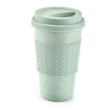 Eco Friendly Wheat Straw and Silicone Coffee Cup | Executive Door Gifts